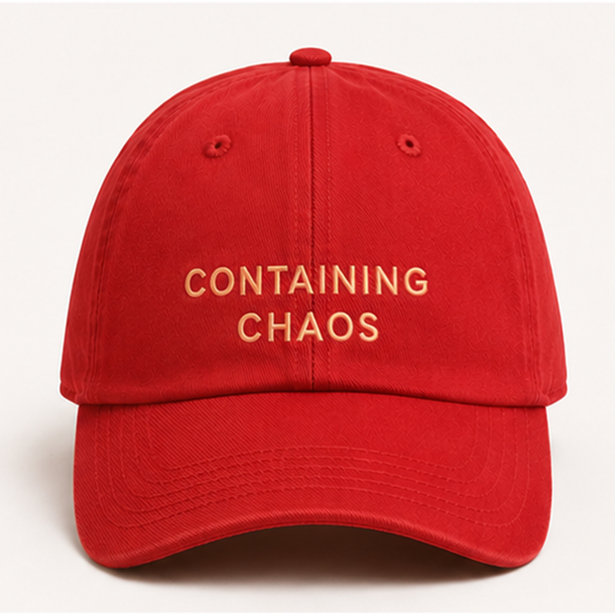 Containing Chaos Embroidered Hat