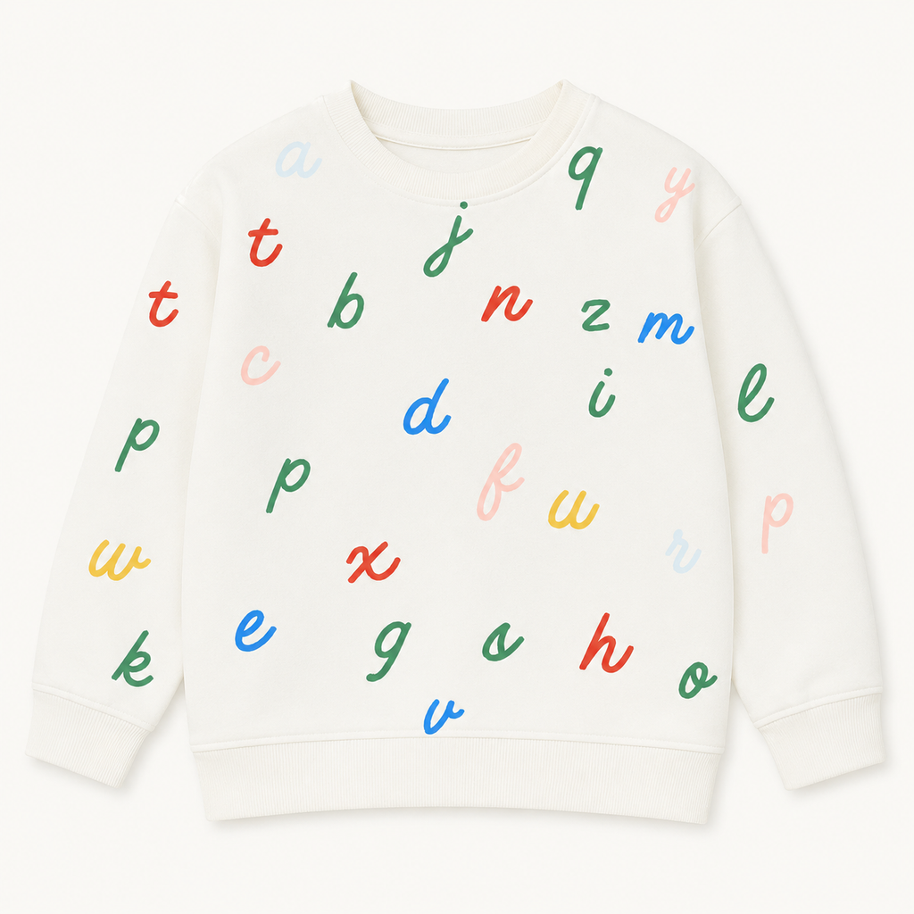Alphabet Kids Sweatshirt