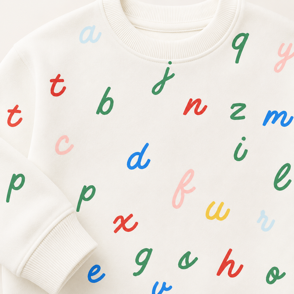 Alphabet Kids Sweatshirt