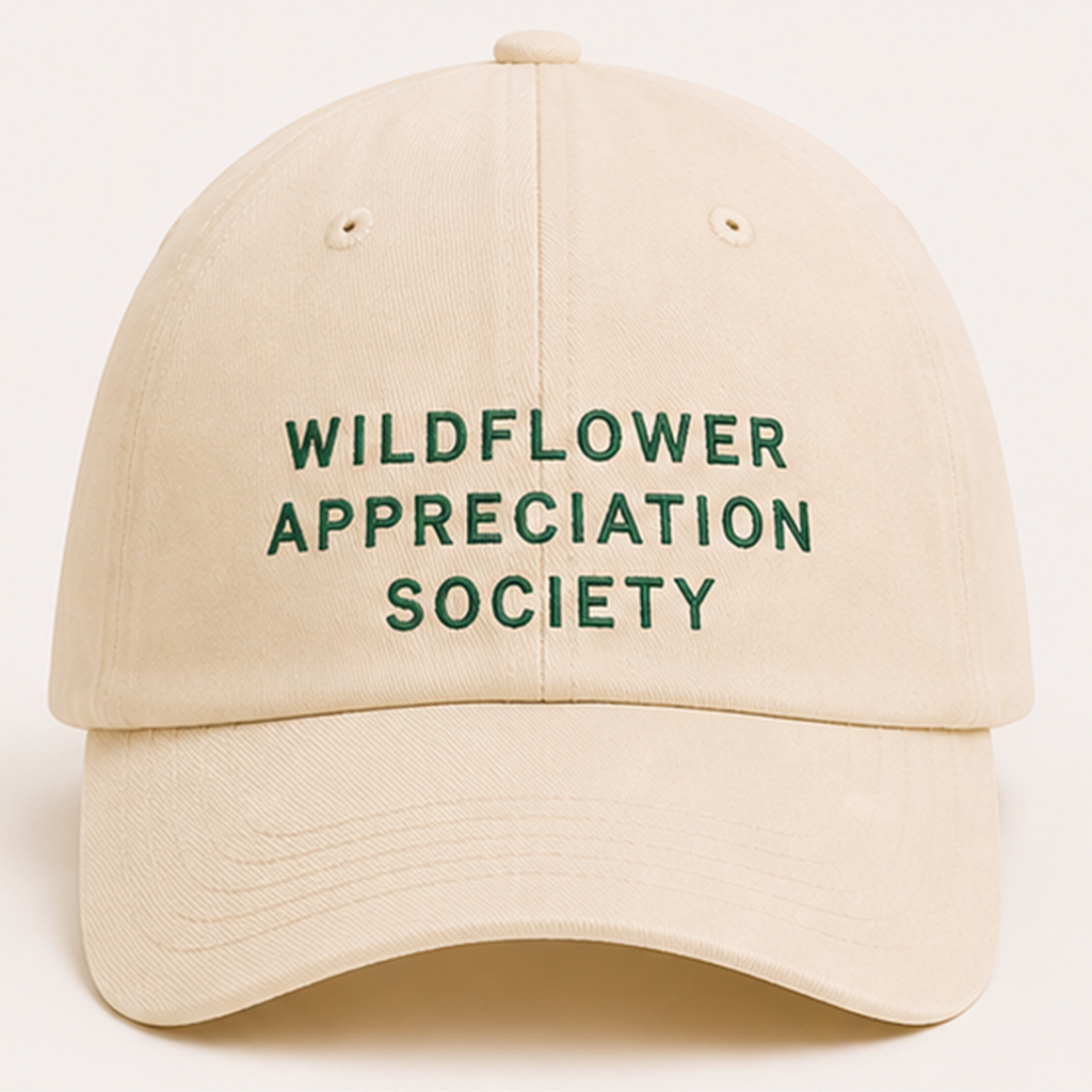 Wildflower Appreciation Society Grown Up Hat